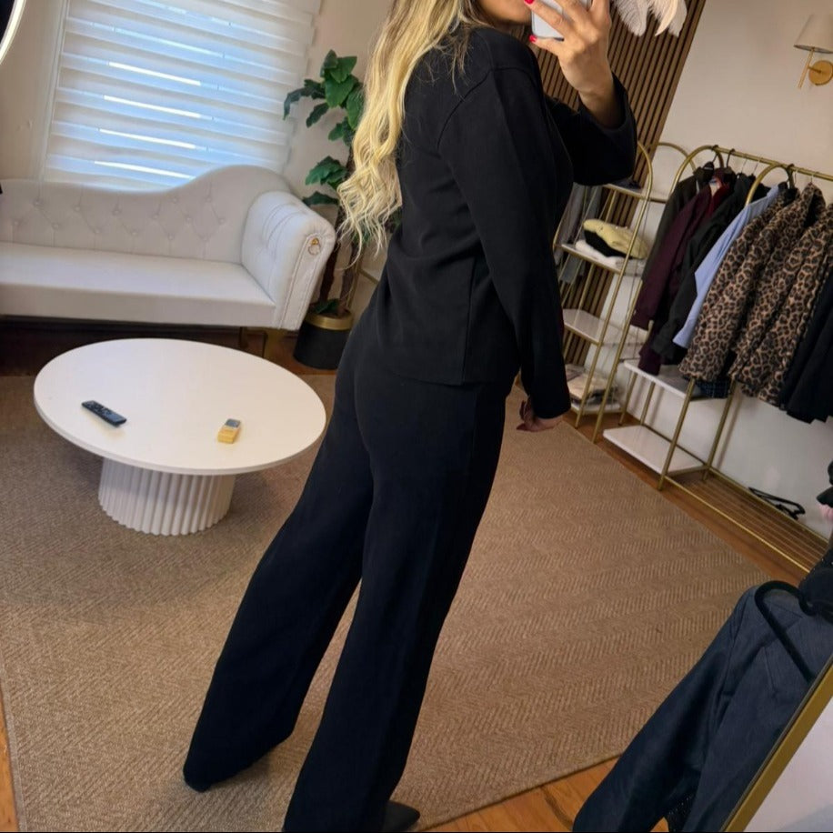 SİYAH ALT -ÜST TAKIM