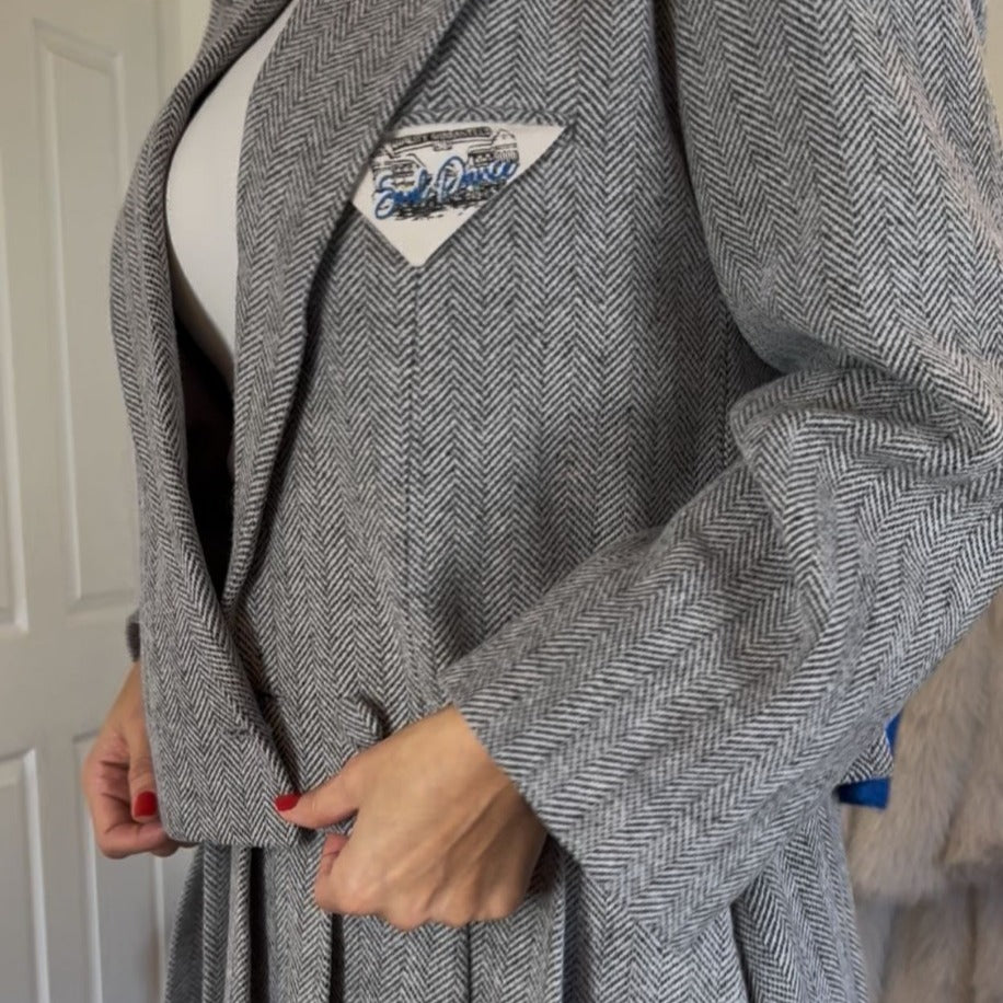 GRİ ETEK -CEKET TAKIM